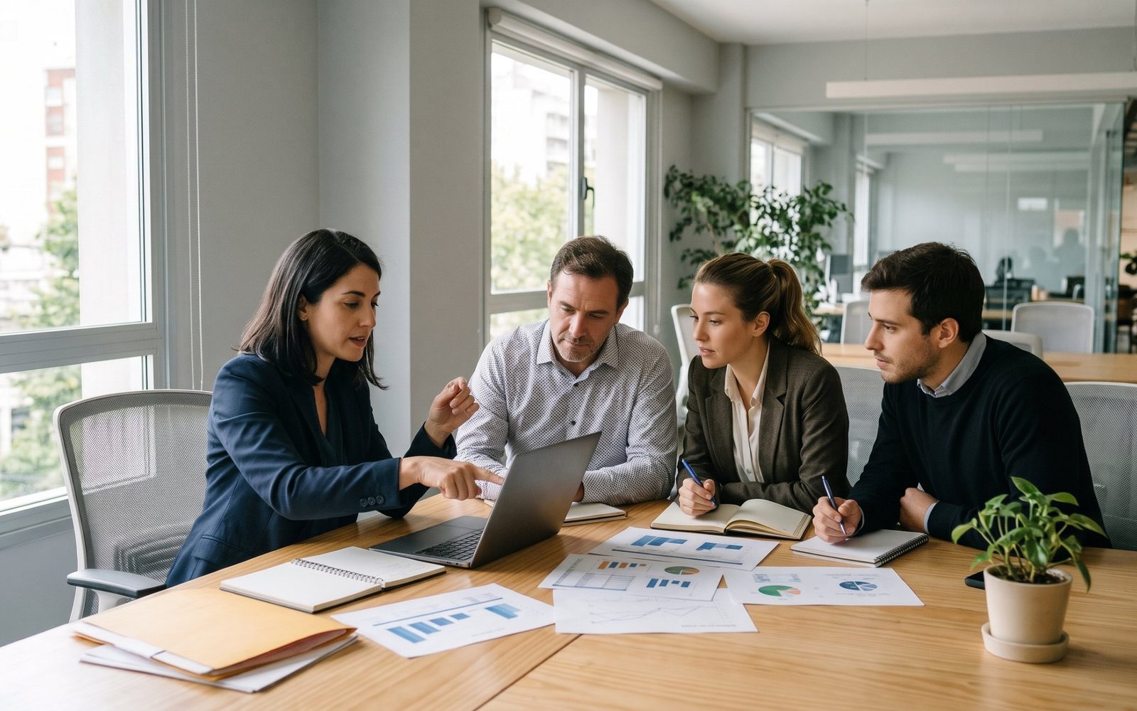 Equipo participando de una capacitación